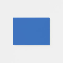 Cobalt Blue Solid Färg Post-it Block
