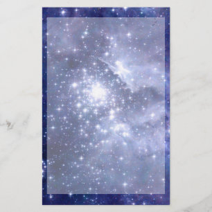 Cobalt Dreams Stars Galaxies Space Universe Brevpapper