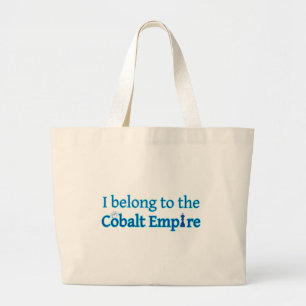 Cobalt Empire Jumbo-taska Jumbo Tygkasse