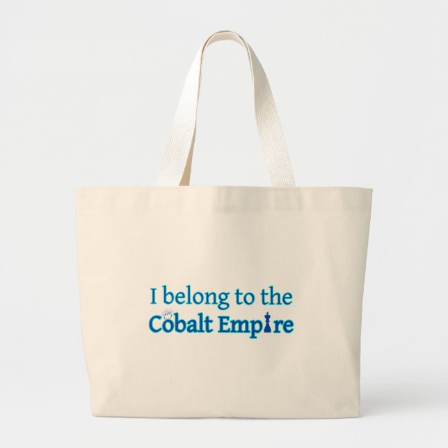 Cobalt Empire Jumbo-taska Jumbo Tygkasse (Framsidan)
