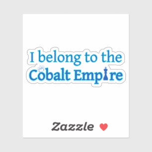 Cobalt Empire-klistermärke Klistermärken