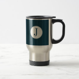 Cobalt Streck, enkelmonogram Mugg