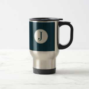 Cobalt Streck, enkelmonogram Mugg