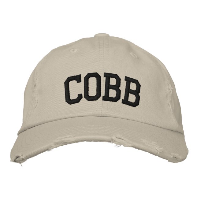 Cobb Embroized Hat Broderad Keps (Framsida)