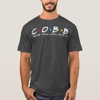 Cobb-familjens Cobb-efternamn Cobb-efternamn T Shirt