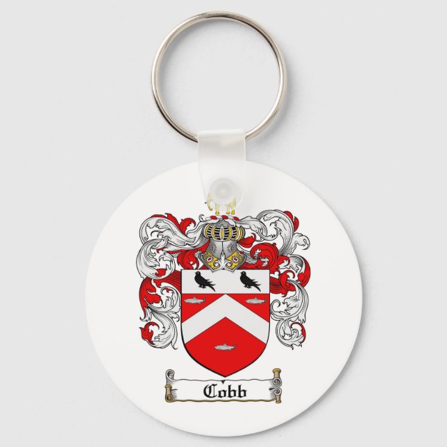 COBB FAMILY CREST - COBB JACKAR ARM NYCKELRING (Framsida)