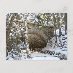 Cobblestone Bridge, Acadia National Park, Maine Vykort