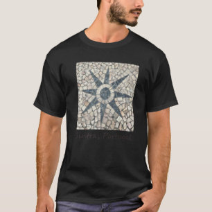 Cobblestone Sol-bild från Sintra Portu-strömmar T Shirt