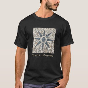 Cobblestone Sol Sintra Portugal Street Photography T Shirt