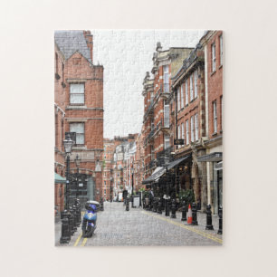 Cobblestone Street Kensington London England Pussel