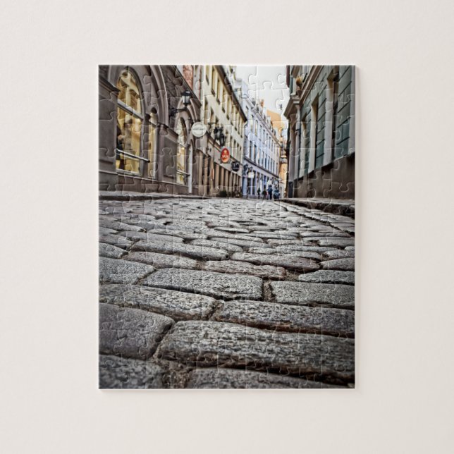 Cobblestone Streets of Europe - 8 x 10 - 110 pcs Pussel (Vertikal)