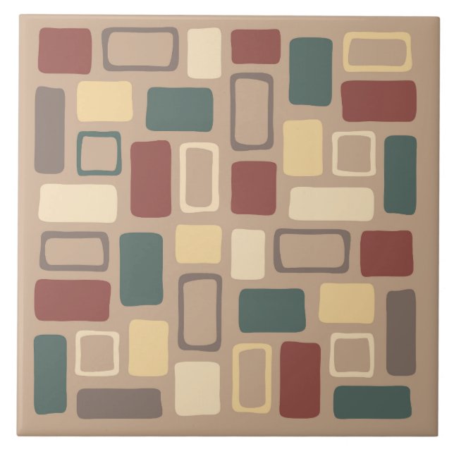 Cobblestone Väg Kakelplatta (Framsidan)