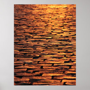 Cobblestones mark struktur poster