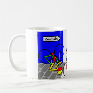 Cobblestones nära Roubaix - Tour de Frankrike Kaffemugg