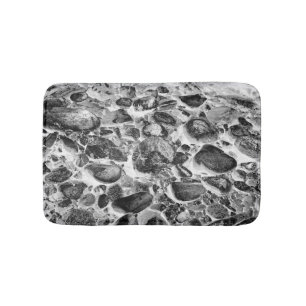 Cobblestones och vit Vatten Badrumsmatta