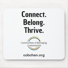 CoBC Mousepad - Connect Belong Thrive Musmatta