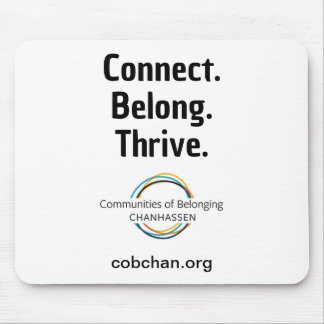 CoBC Mousepad - Connect Belong Thrive Musmatta