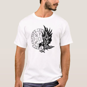 Cobeau nordique vegvisir symbolile Viking T Shirt