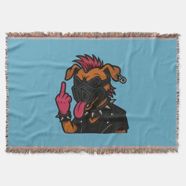 Cobertor cachorro maluco filt (Framsidan)