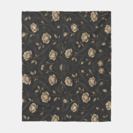 Cobertor Floral em design Fleecefilt