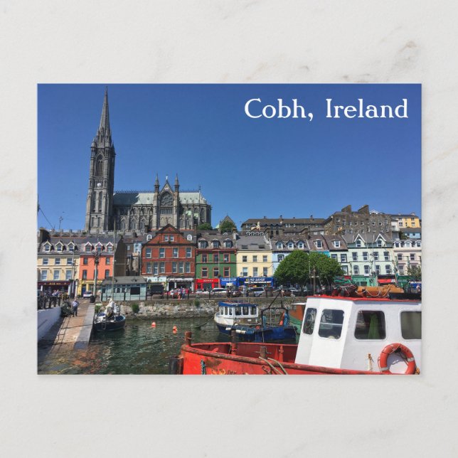 Cobh, County Kork, Ireland Postcard 3 Vykort (Framsida)