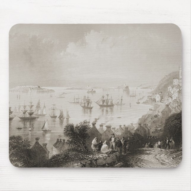 Cobh hamn, kork, Irland Musmatta (Framsidan)