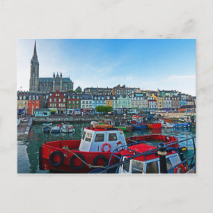 Cobh Harbor Vykort
