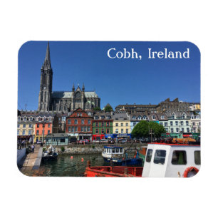 Cobh Irland beskådar från pirmagneten Magnet