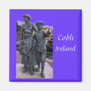 Cobh Irland statyer Magnet