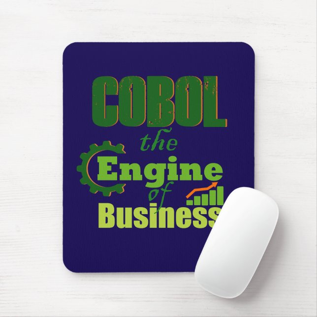 Cobol - Affärslivets Motor  Musmatta (Med mus)