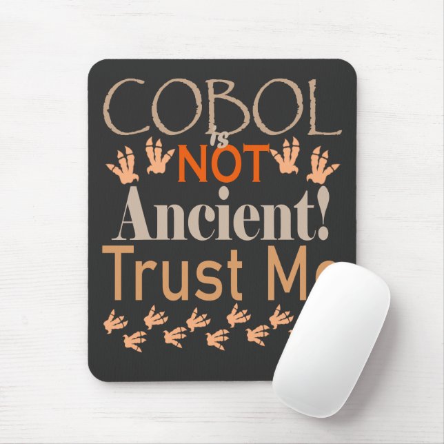 COBOL är inte gammalt – Legacykod, Modern Kraft Musmatta (Med mus)