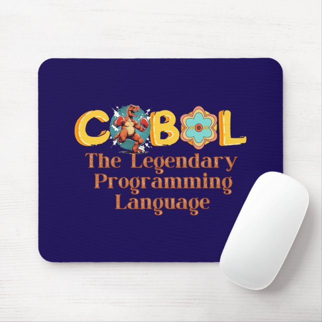Cobol legendariskt programspråk musmatta (Med mus)
