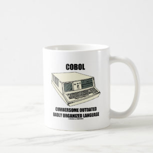 COBOL ohanterligt Outdated dåligt organiserat Kaffemugg