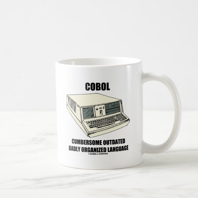 COBOL ohanterligt Outdated dåligt organiserat Kaffemugg (Höger)
