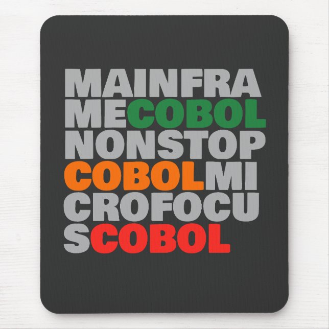 COBOL-plattformar – Mainframe, MicroFocus, NonStop Musmatta (Framsidan)