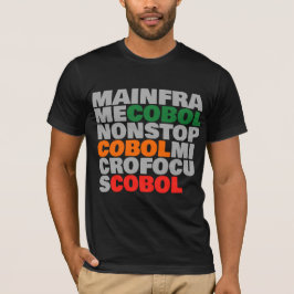 COBOL-plattformar - Mainframe, MicroFocus, NonStop T Shirt