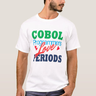 Cobol-programmerare älskar punkter t shirt