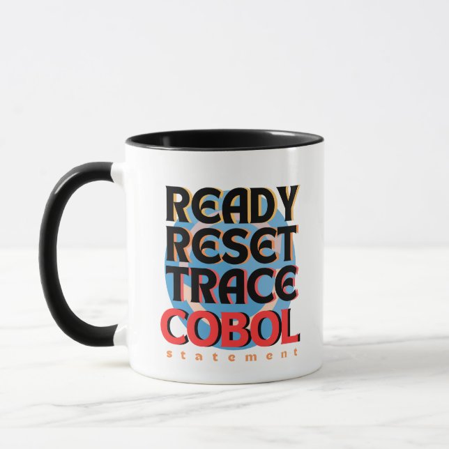 Cobol programmering återställ spårning mugg (Vänster)