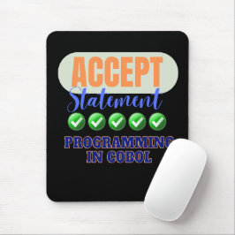 Cobol-programmering med Accept Statement Musmatta