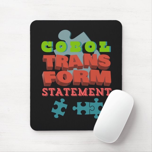 Cobol programmerings Transform Statement Musmatta (Med mus)