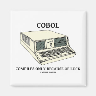 COBOL sammanställer endast på grund av tur Magnet