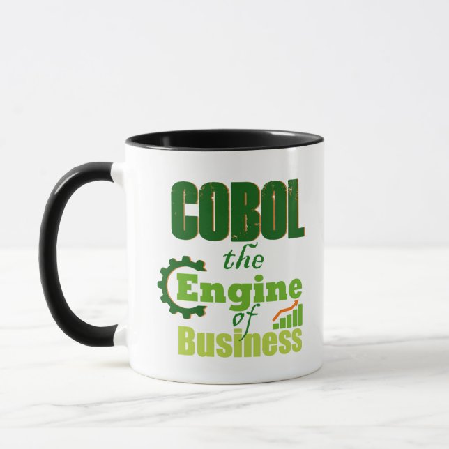 Cobol The Engine of Business  Mugg (Vänster)