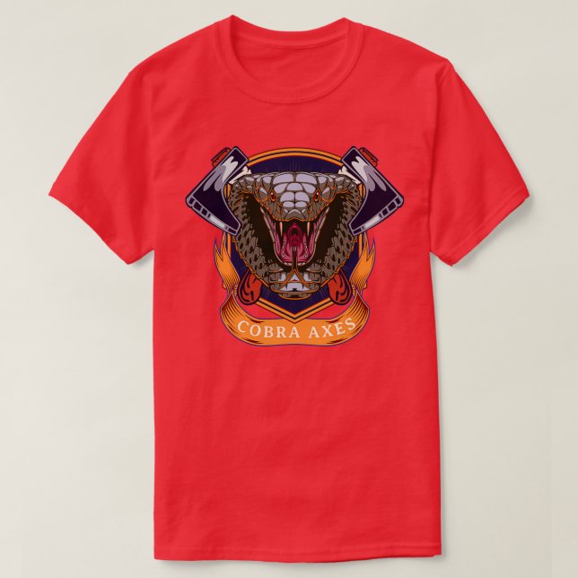 Cobra Axes 2 T Shirt (Design framsida)