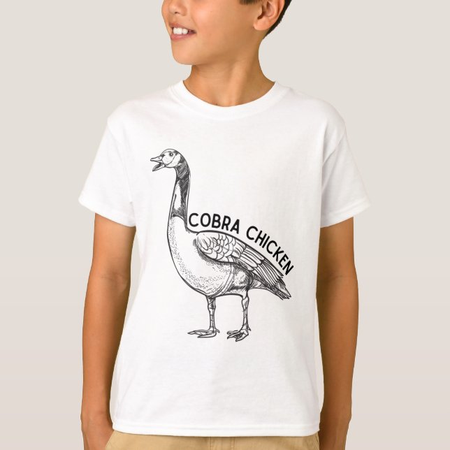 Cobra Chicken lusgås T Shirt (Framsida)