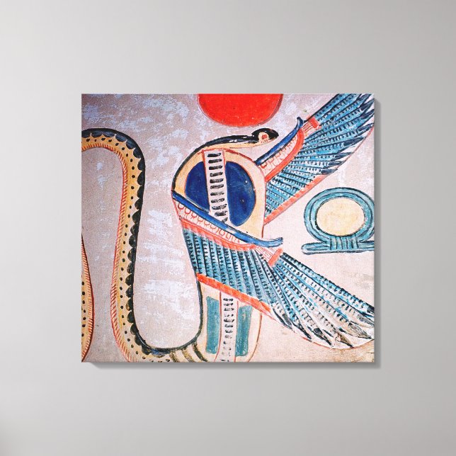 Cobra gud, egyptiska canvastryck (Framsida)