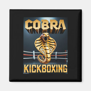 Cobra Kickboxing Design Av Don Castillo Magnet