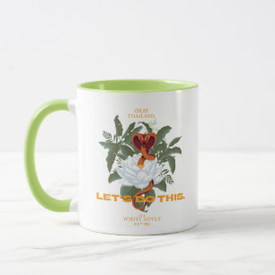 Cobra "Låt oss gör detta" - vita Lotus Mugg