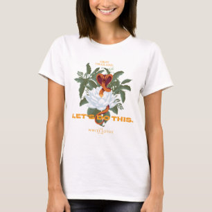 Cobra "Låt oss gör detta" - vita Lotus T Shirt