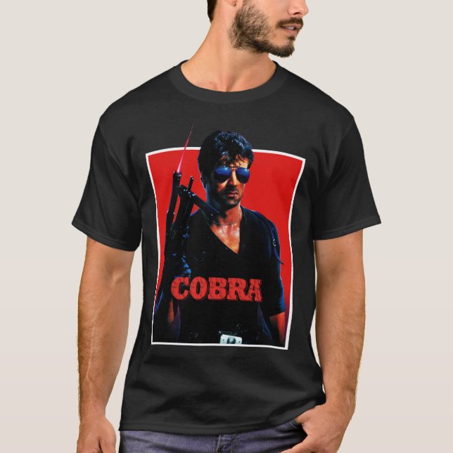 Cobra Movie Classic T-Shirt (Framsida)
