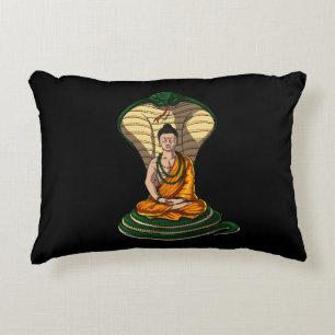 Cobra Snake Buddha Zen Yoga Meditation Prydnadskudde